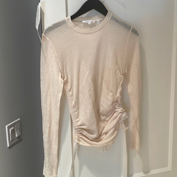 00s HELMUT LANG SHEER LONG SLEEVE TEE